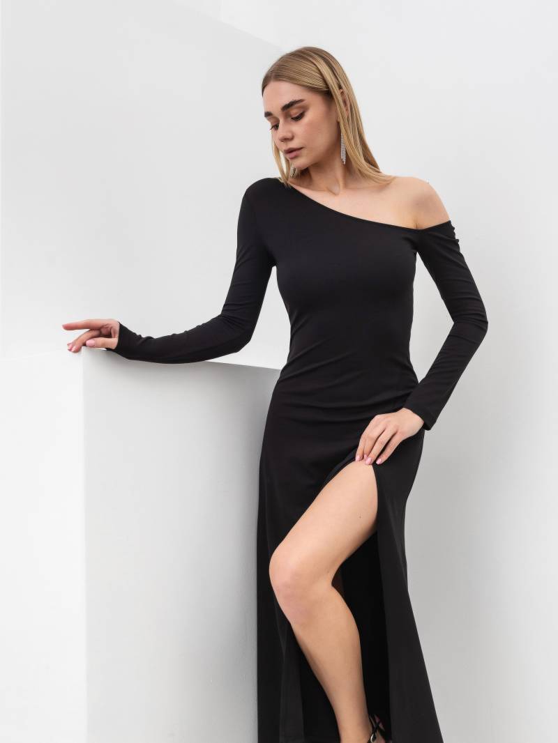 Платье «Сава» Romashka, Черный, XS|S 17023