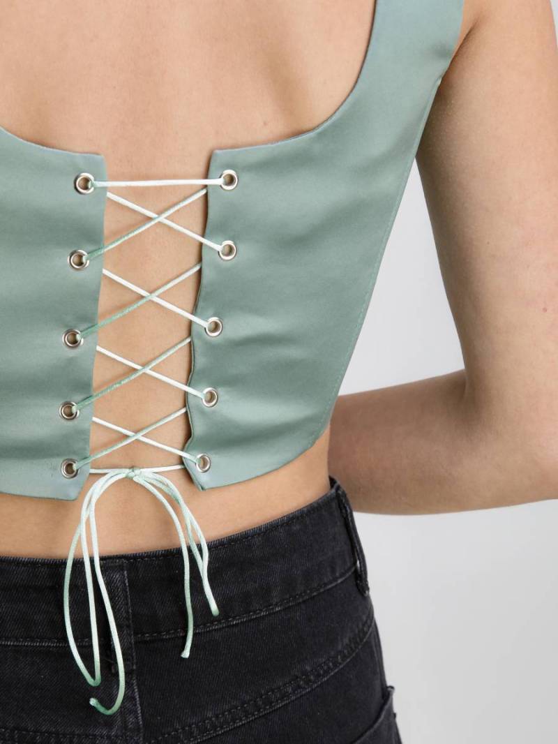 Топ-корсет "Лаос" Romashka, Фисташковый,  S 13615