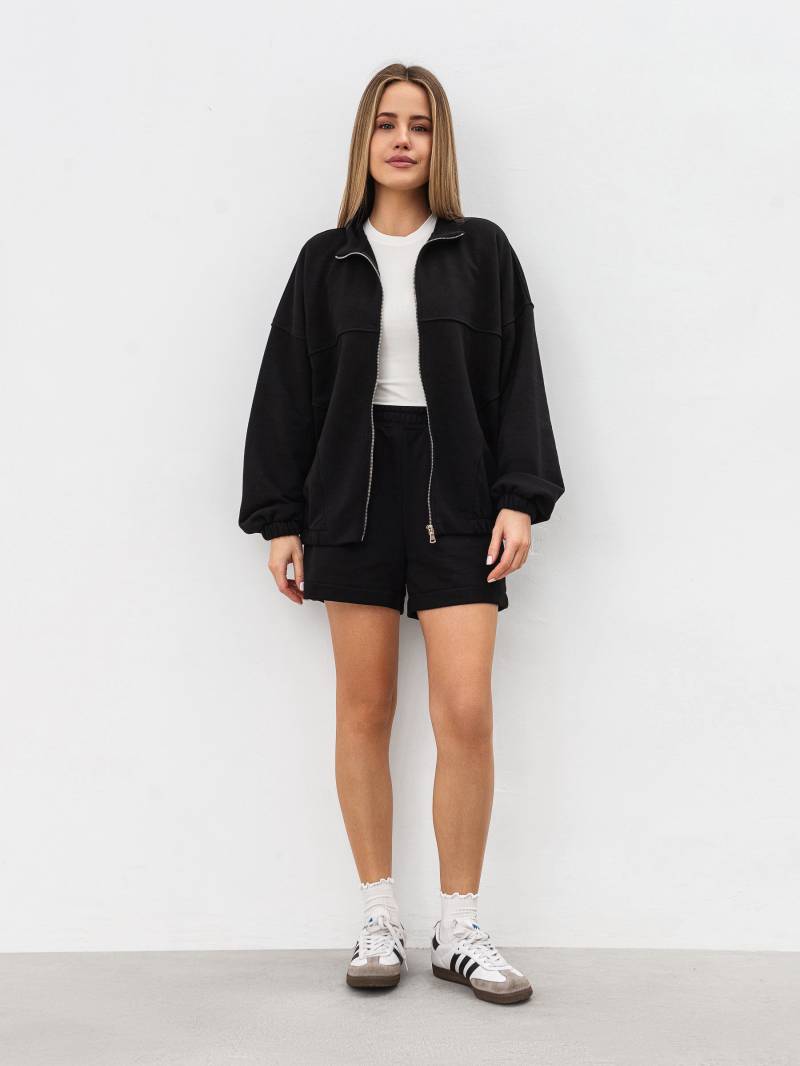 Шорты "Фреш" Romashka, Черный, M 19062