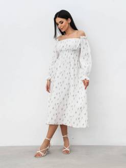 Платье «Медельин» Romashka, Молочный+, XS|S 16398