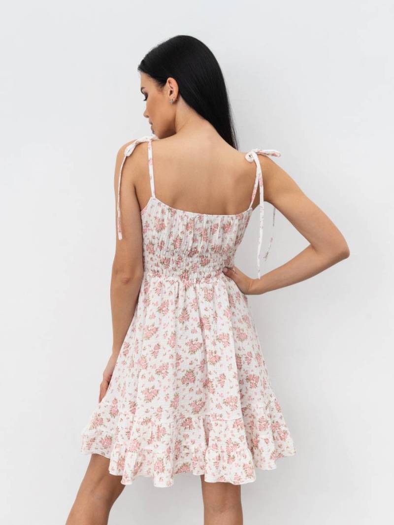 Платье «Португалия» Romashka, Белый+, XS|S 16349