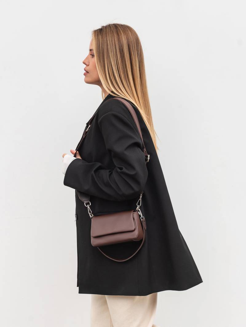 Сумка "Астрид" Romashka, Коричневый 19816