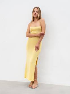 Платье «Сафо» Romashka, Желтый, XS|S 19362