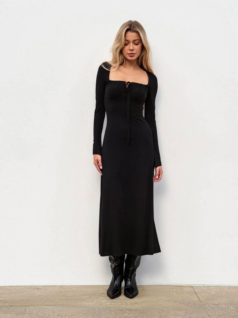 Платье "Фаталия" Romashka, Черный, XS|S 19696