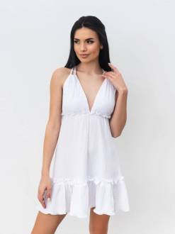 Платье «Франция» Romashka, Белый, XS|S 16172