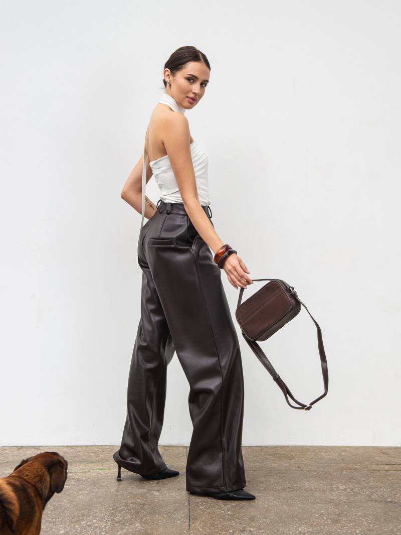 Сумка "Сабрина" Romashka, Коричневый+ 19922