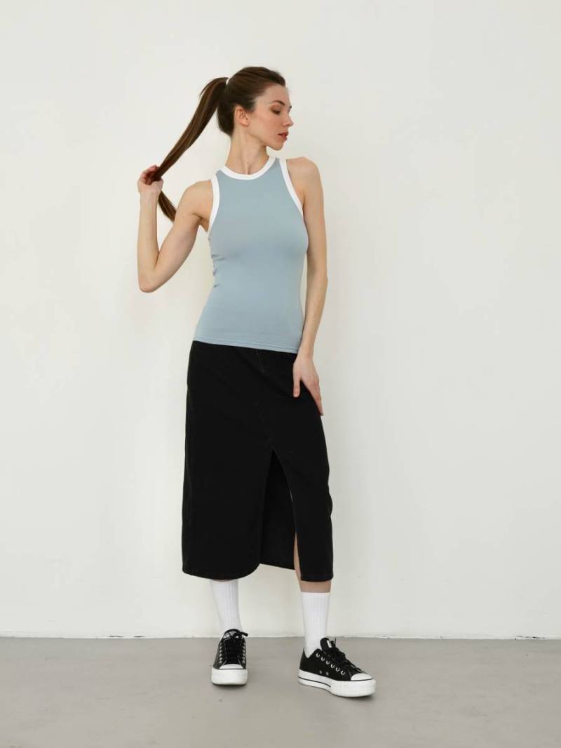 Майка «Нитра» Romashka, Голубой+, S 15433