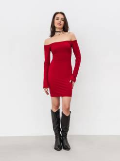 Платье мини «Тиволи» Romashka, Красный, XS|S 17089