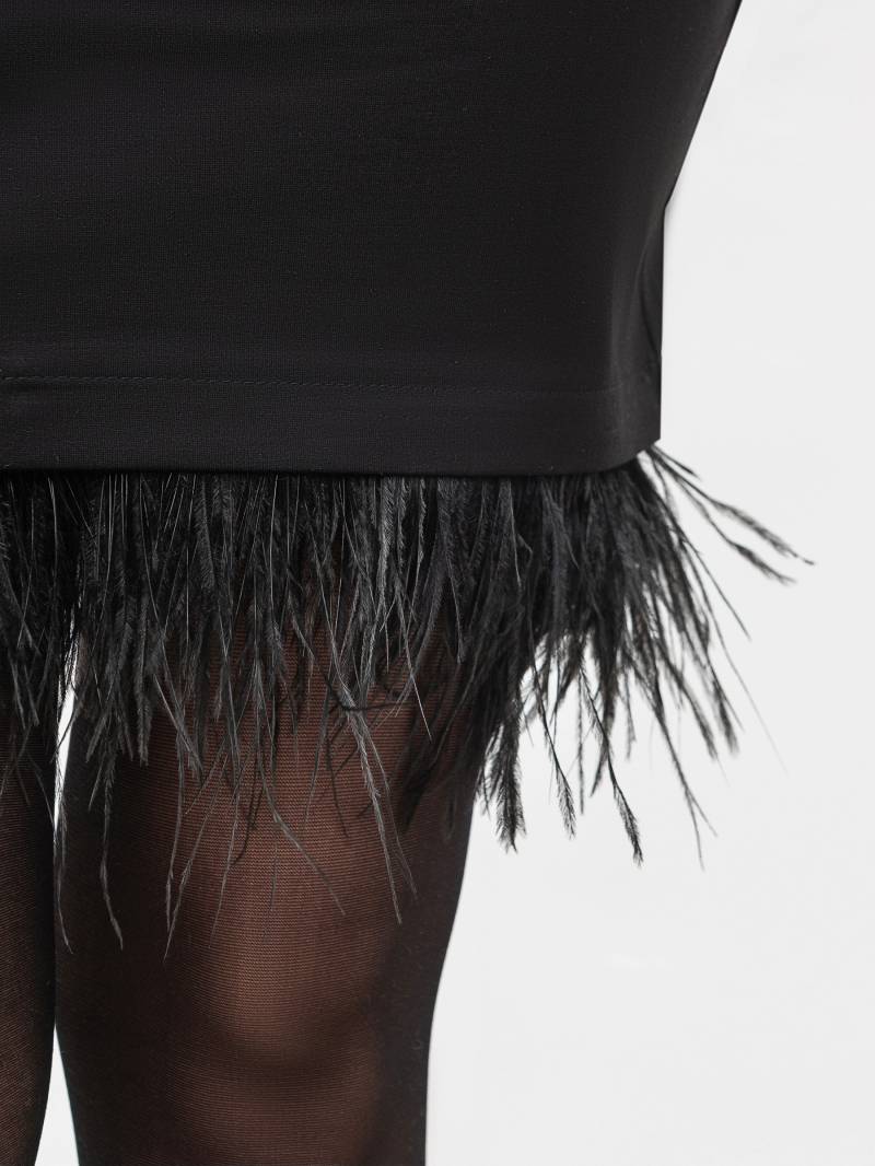 Платье "Миссури" с фигурным вырезом Romashka, Черный, L 14129