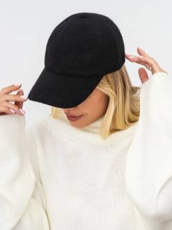 Бейсболка «Лоян» Romashka, Черный, Оne size 16882