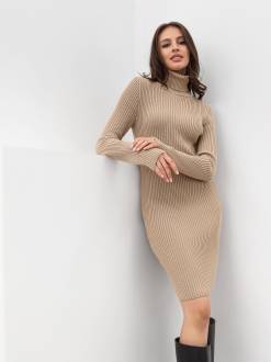 Платье мини "Верден" Romashka, Бежевый, XS|S 17110