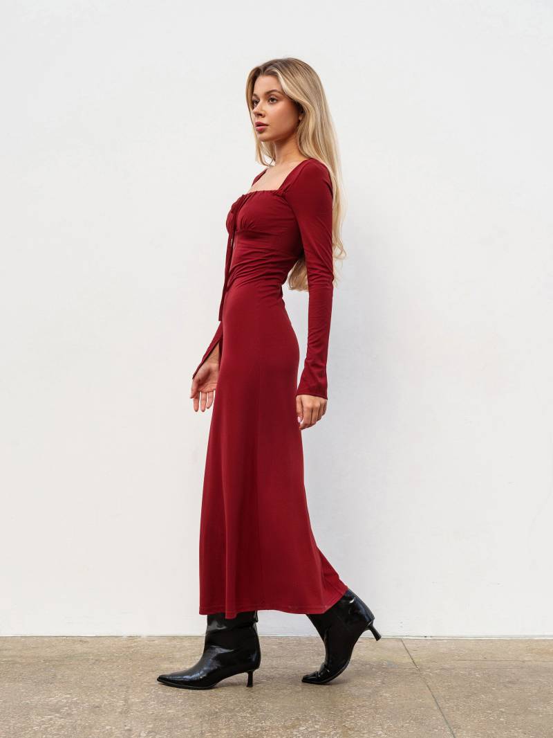 Платье "Фаталия" Romashka, Бордовый, XS|S 19700