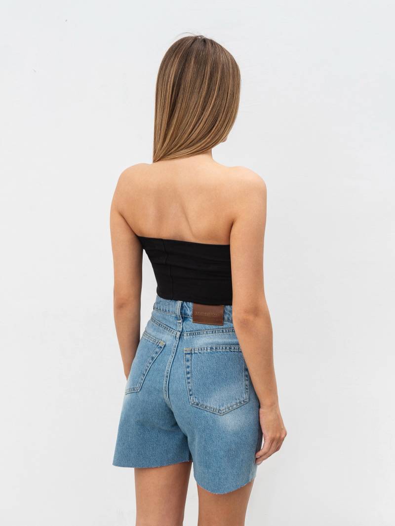 Шорты "Флоу" Romashka, Голубой, M 19269