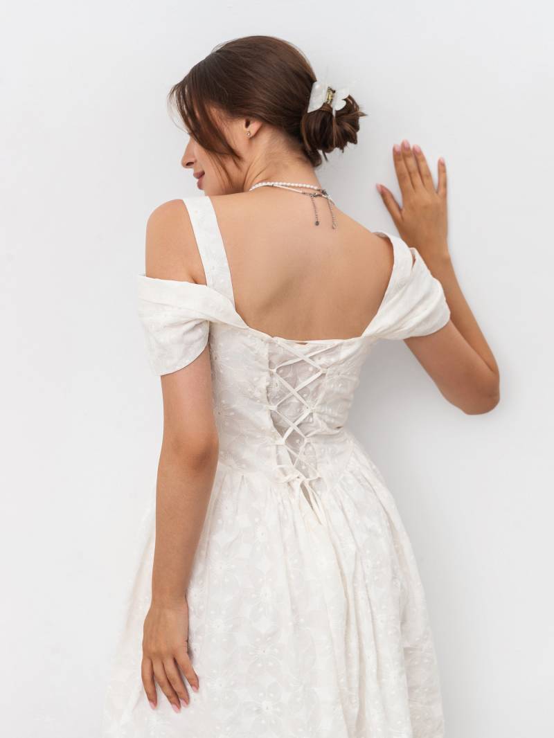 Платье "Вианен" Romashka, Белый, M|L 18039