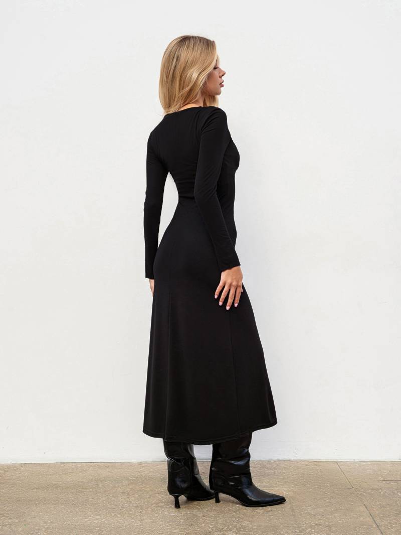 Платье "Фаталия" Romashka, Черный, S|M 19697