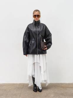 Куртка на кулиске "Дистрикт" Romashka, Черный, XS|S 20085