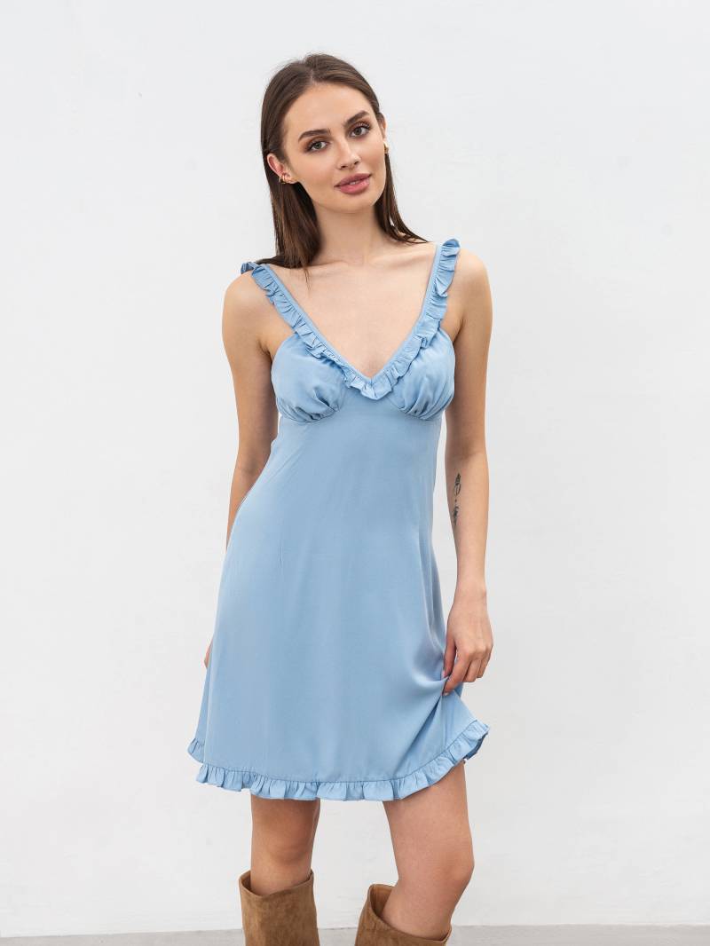Платье «Фламме» Romashka, Голубой, M 19151