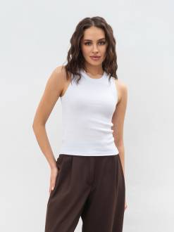 Майка "Скейл" Romashka, Белый, L|XL 18935