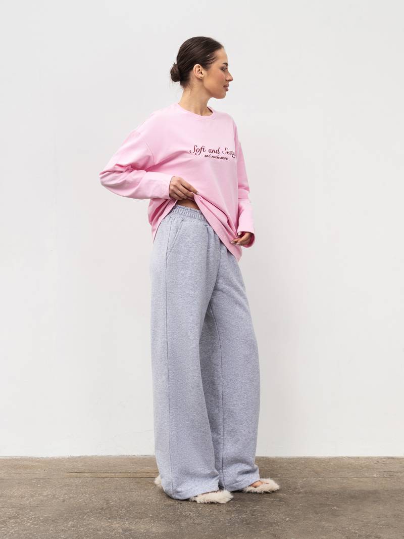 Лонг "Софт" Romashka, Розовый+, M|L 19957