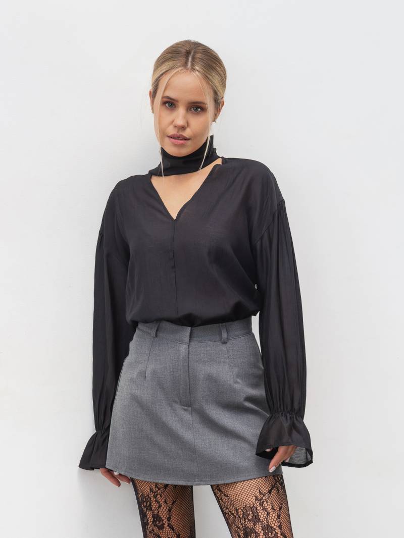 Юбка-шорты "Дарлинг" Romashka, Серый, S 20042