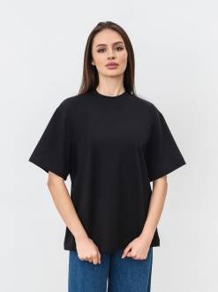 Футболка «Портленд» Romashka, Черный, One size Tall 15446