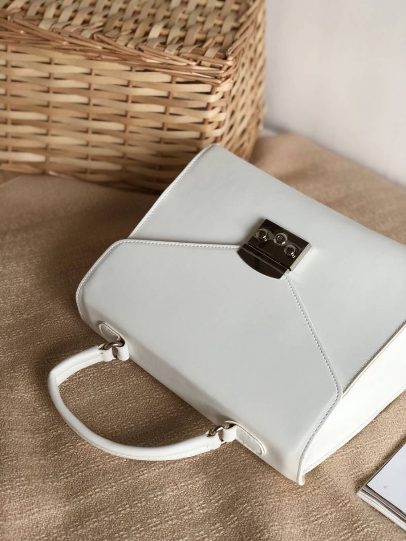 Сумка трапеция классическая в виде конвертика Romashka, Белый (1057)