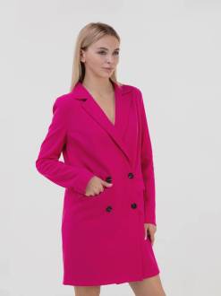 Платье-пиджак "Рандерс" прямого кроя Romashka, Розовый, XS|S 11112