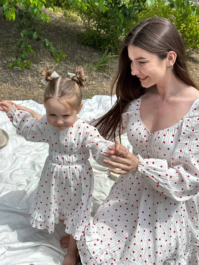 Платье мини "Бетани" Romashka, Белый+, 3-4 года 18064