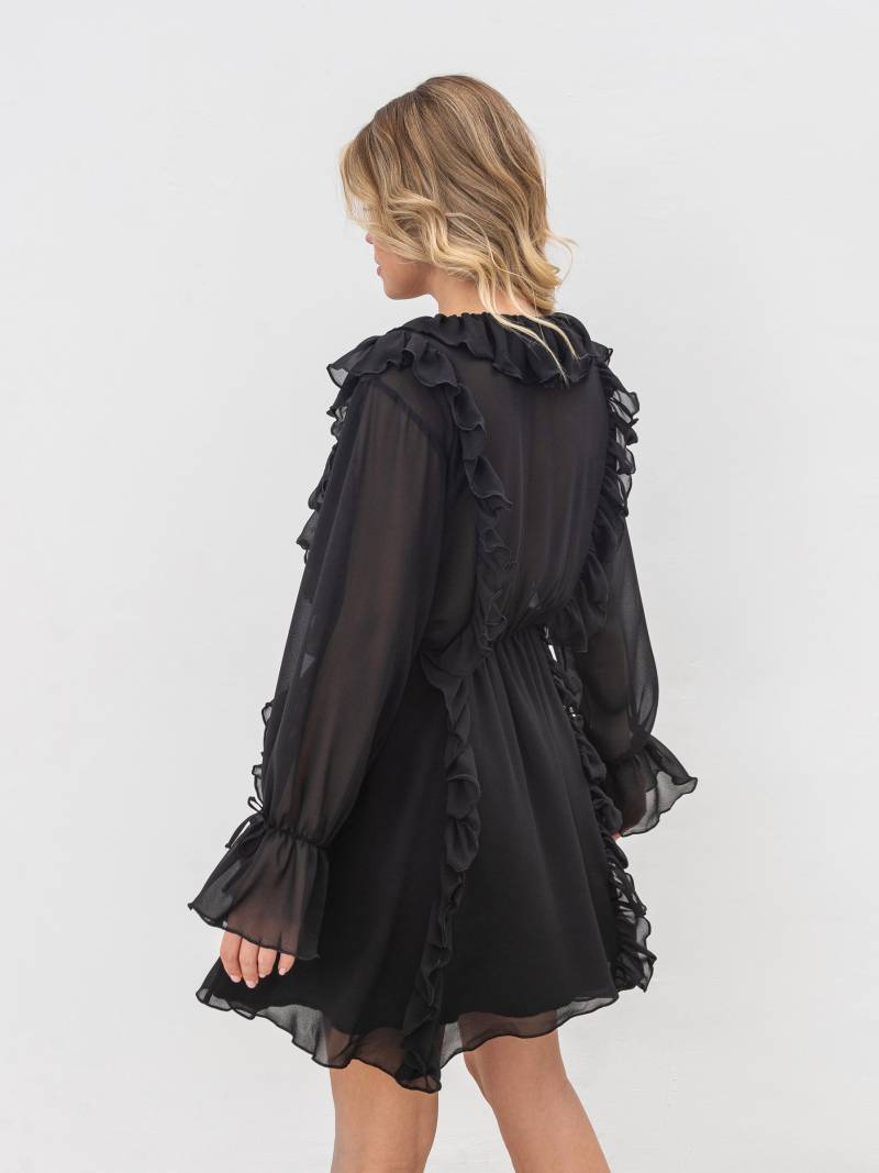 Платье "Пула" Romashka, Черный, L|XL 17880