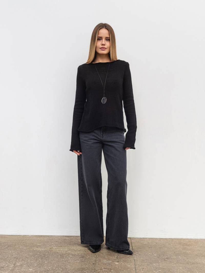 Лонг "Нуар" Romashka, Черный, One size 19928