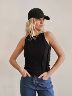 Майка «Арока» Romashka, Чёрный, XS 15237