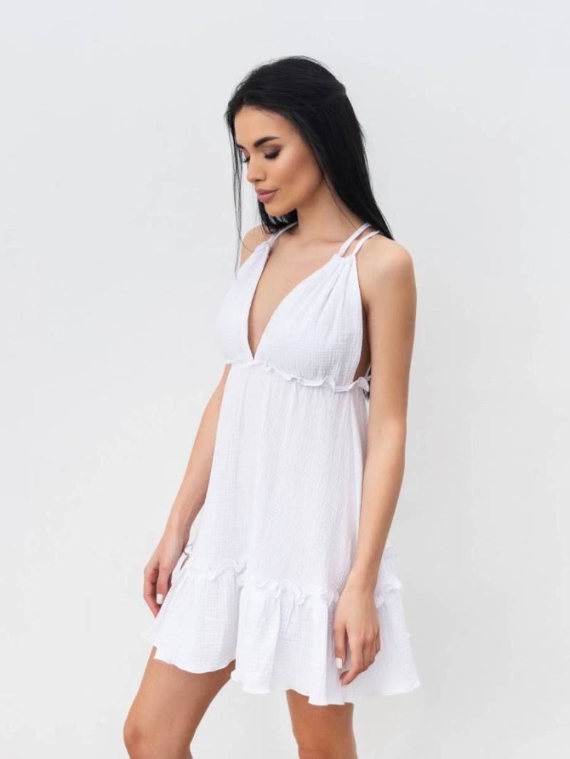 Платье «Франция» Romashka, Белый, XS|S 16172