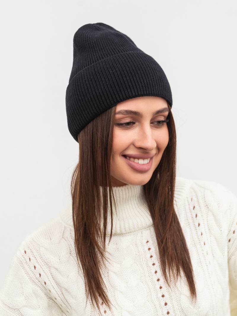 Шапка "Бейс" Romashka, Черный 19801