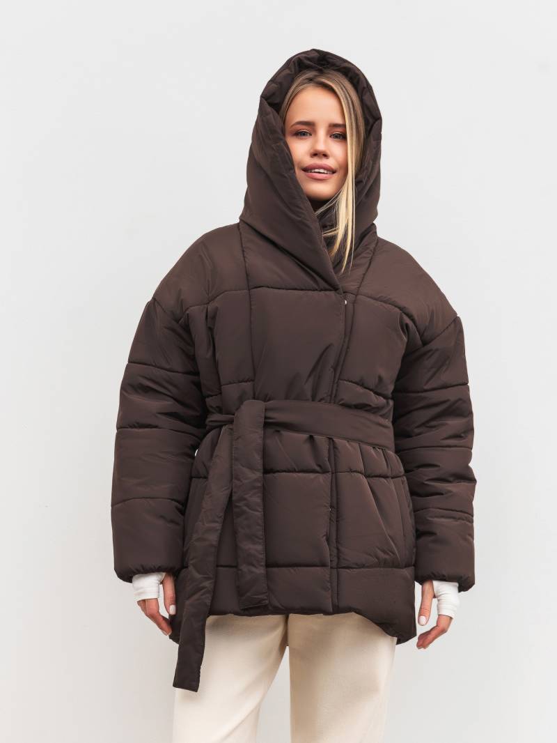 Куртка-одеяло "Гренландия" Romashka, Шоколадный, XS|S 19811