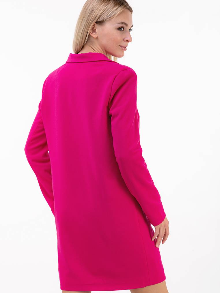 Платье-пиджак "Рандерс" прямого кроя БРАК, Розовый, XS|S 12204