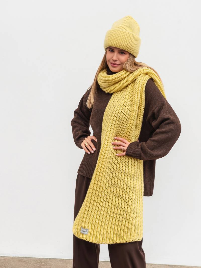 Шапка "Нанси" Romashka, Желтый 19808