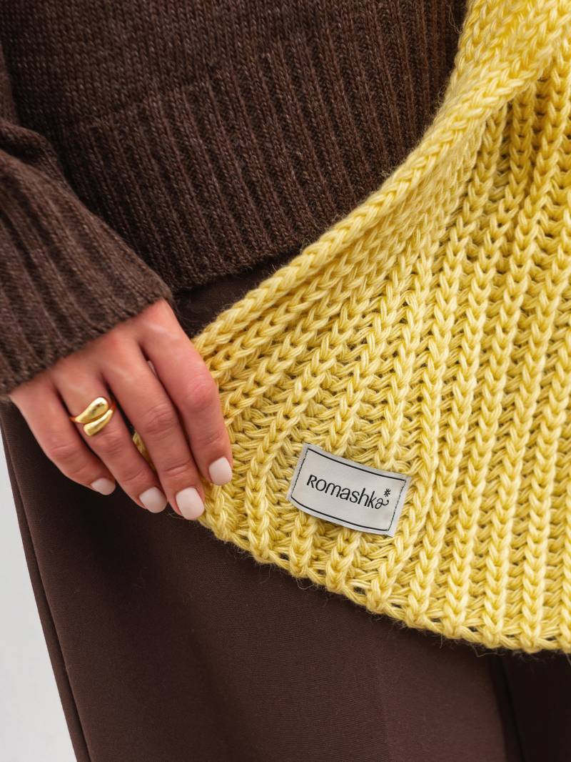 Шарф "Вентура" Romashka, Желтый, 19809