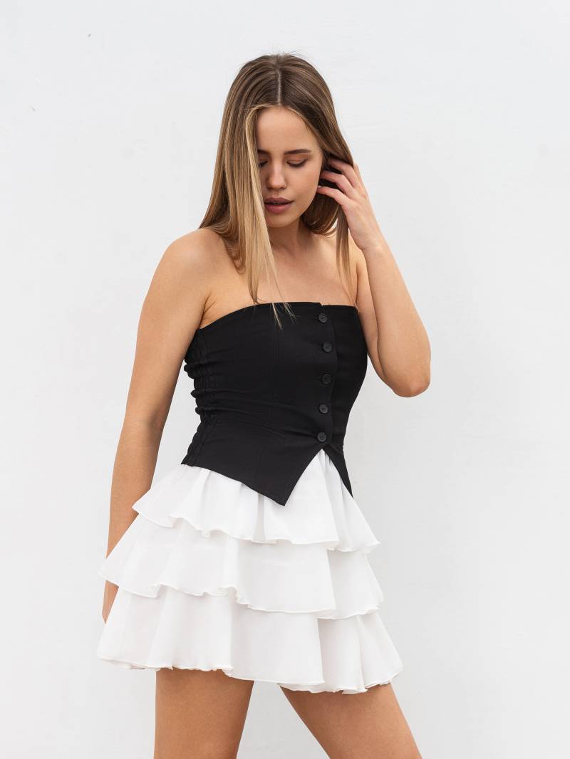 Юбка «Панакота» Romashka, Молочный, M|L 19224