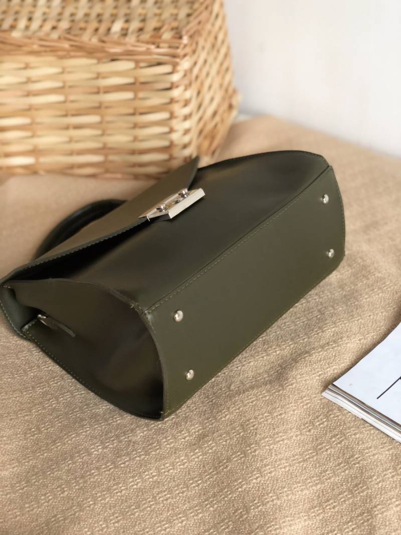 Сумка трапеция классическая в виде конвертика Romashka, Хаки (1062)