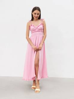 Платье "Фрезия" Romashka, Розовый, XS|S 19201