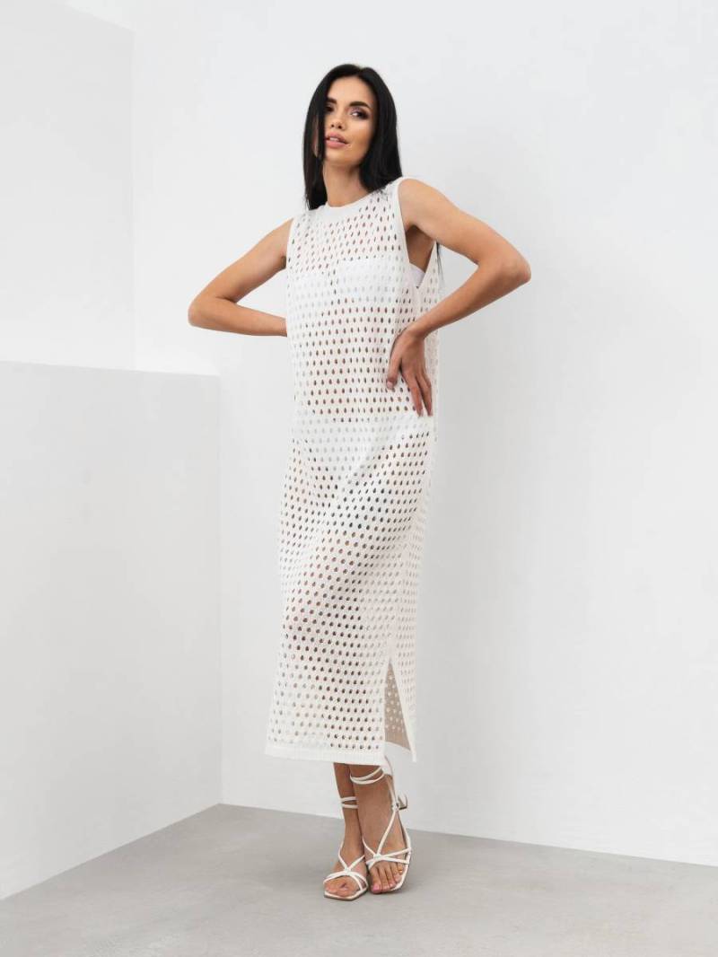 Платье «Индия» Romashka, Белый, M|L 16195