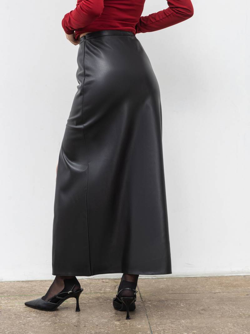 Юбка миди "Унна" Romashka, Черный, S 18508