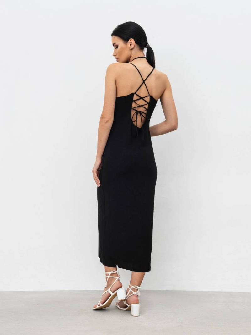 Платье «Манила» Romashka, Черный, L 16358