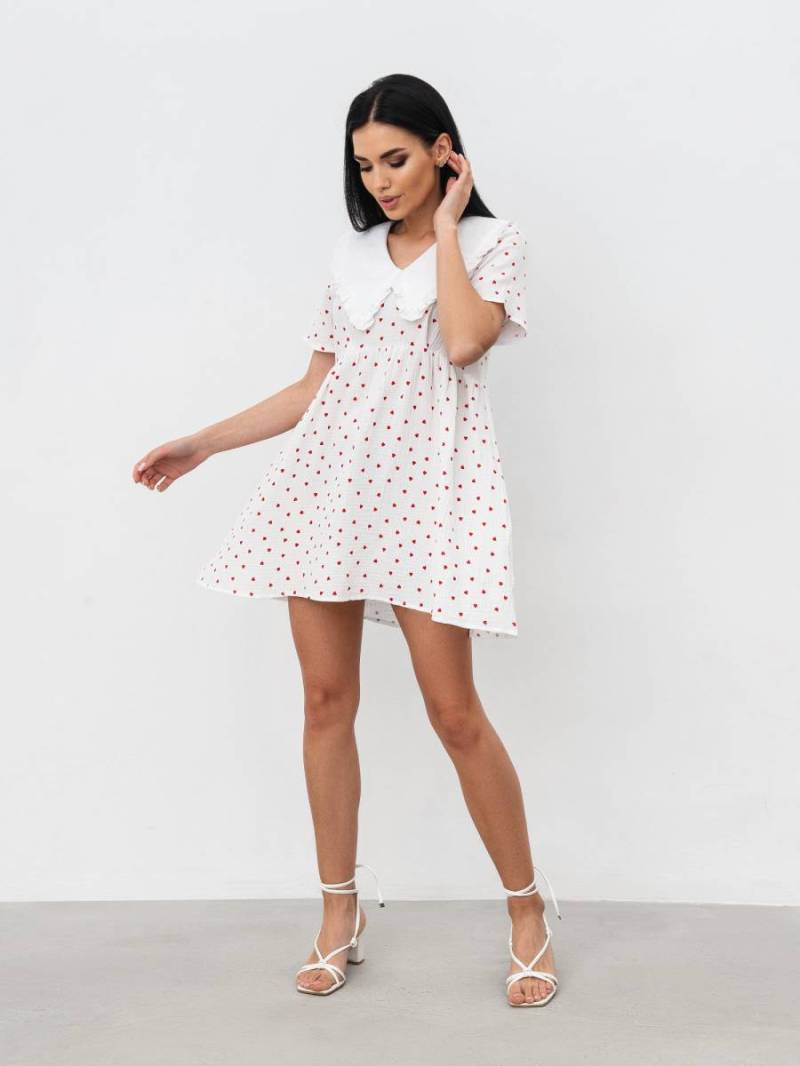 Платье «Норте» Romashka, Белый+, S|M 16353