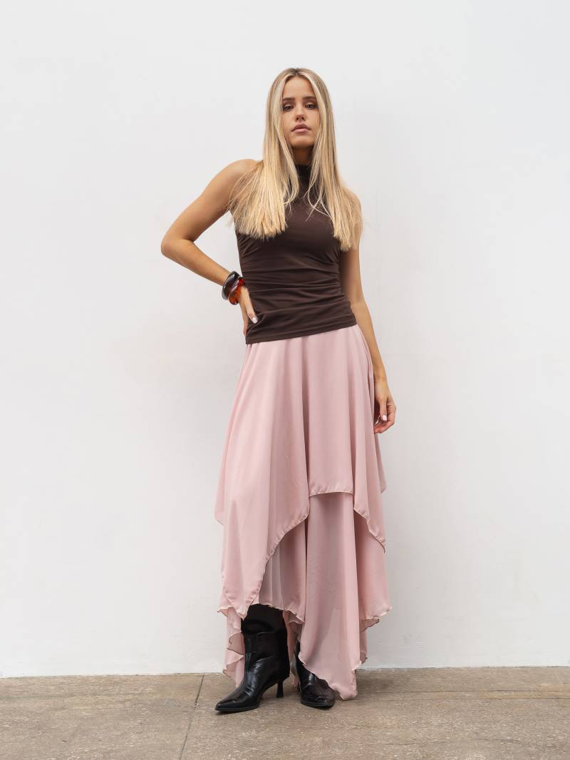 Юбка «Ревери» Romashka, Пудра, S|M 19146