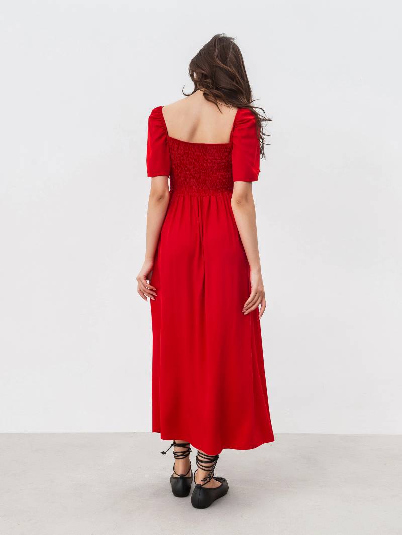 Платье "Флоренция" Romashka, Красный, L|ХL 17789