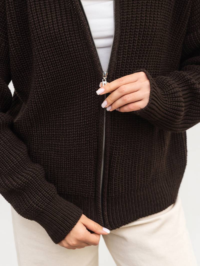 Кардиган "Коузи" Romashka, Коричневый, One size 19818