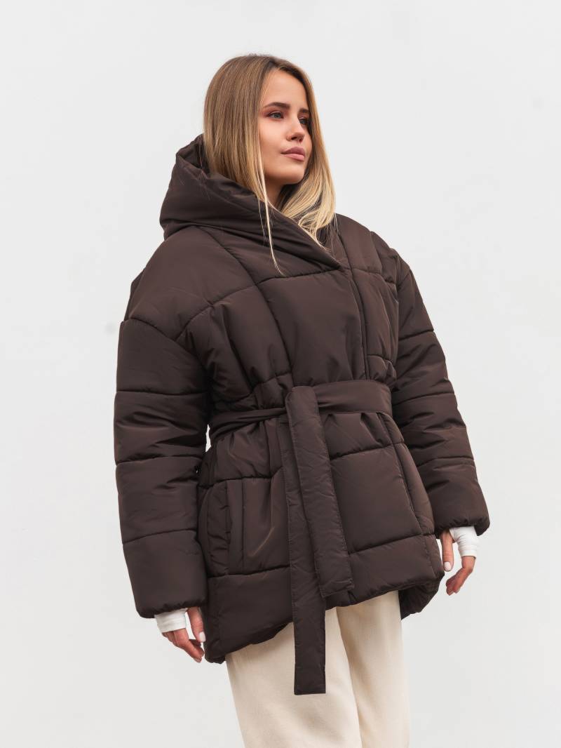 Куртка-одеяло "Гренландия" Romashka, Шоколадный, L|ХL 19814