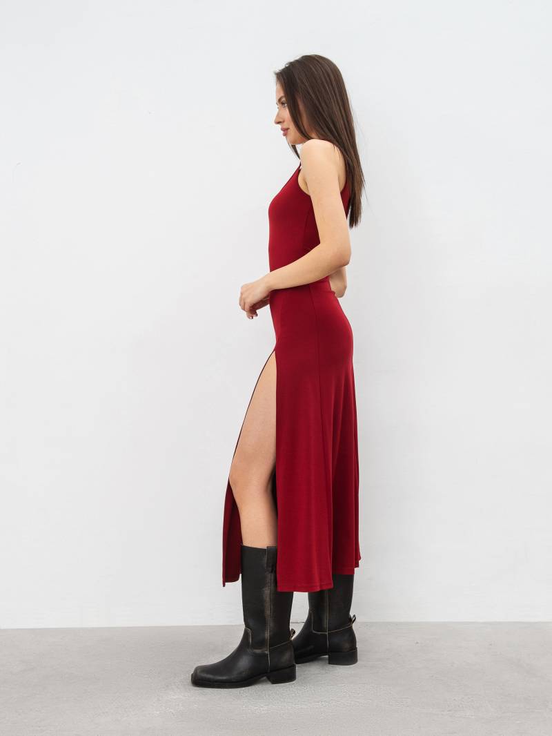 Платье "Видейра" Romashka, Бордовый, XS|S 19033