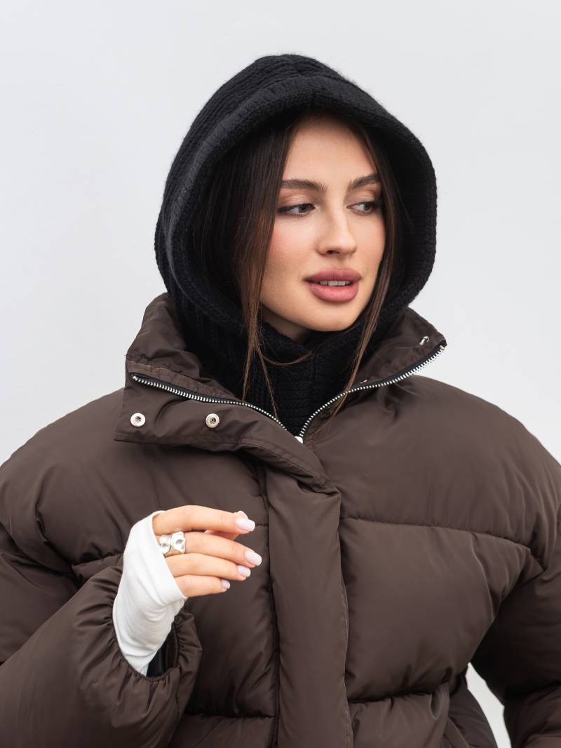 Капор "Винд" Romashka, Черный 19932